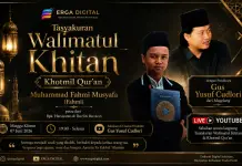 Tasyakuran Walimatul Khitan Muhammad Fahmi Musyafa Berlangsung Khidmat, Dimeriahkan Khotmil Qur’an dan Tausiyah Gus Yusuf Cudlori